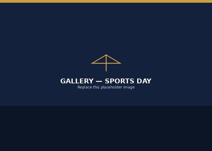 Students on sports day