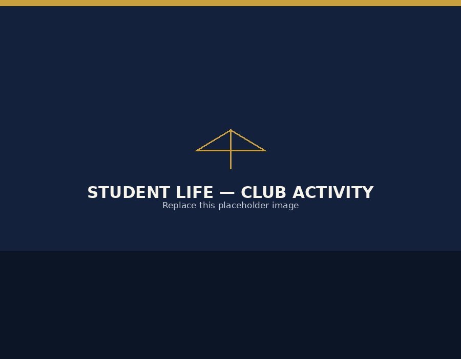 Students participating in an after-school club